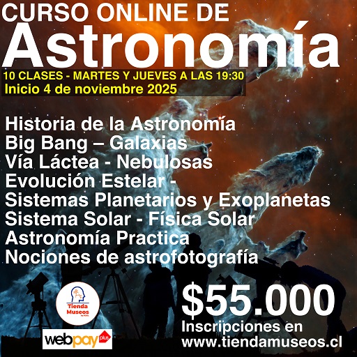 Curso de introducción a la Astronomía (online)